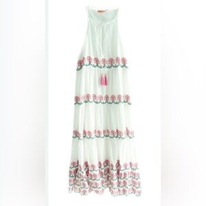 Oliphant tiered maxi dress — size small